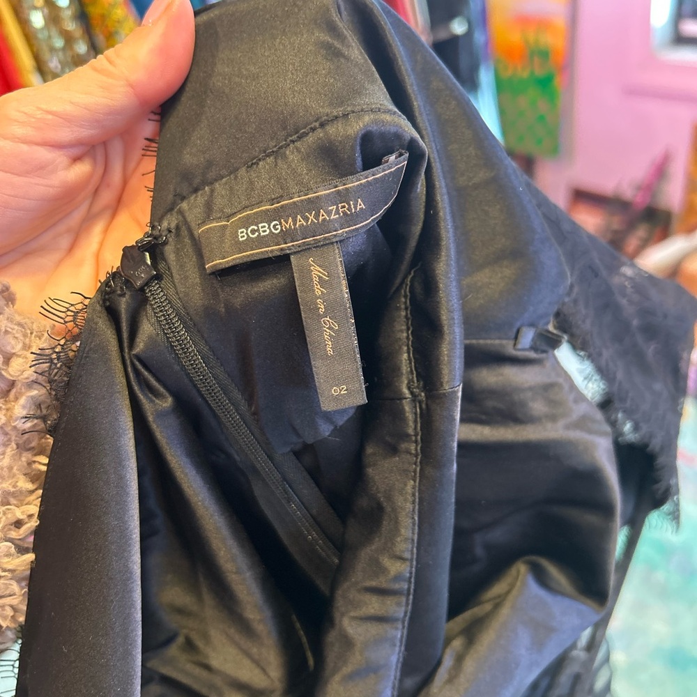 BCBG Black Cocktail Dress - Picture 9 of 15